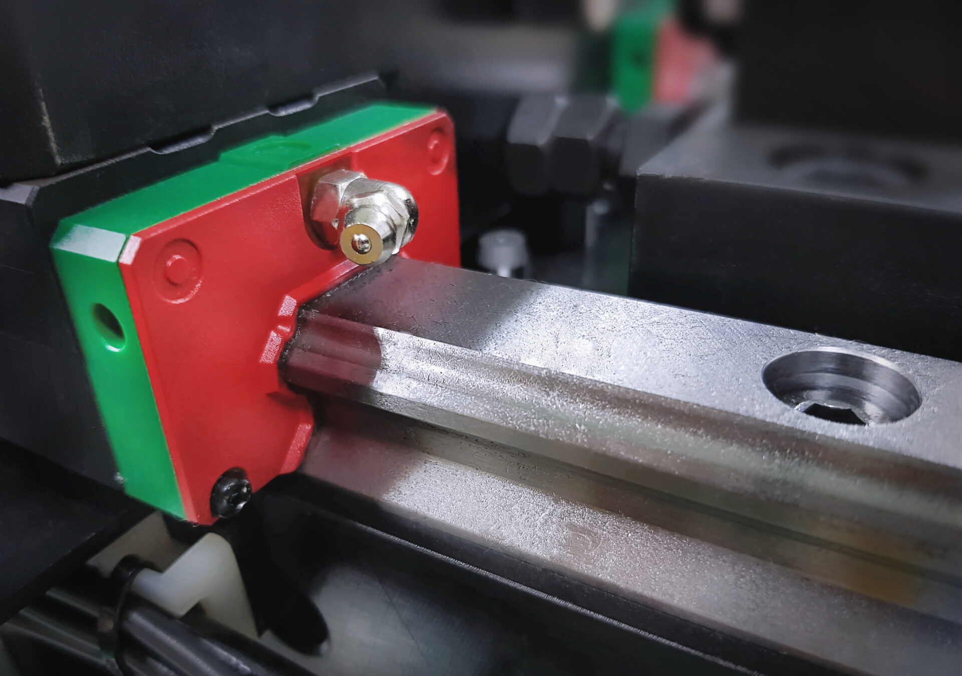 Mechanical Engineering Scheme Linear Guide Rail and Block